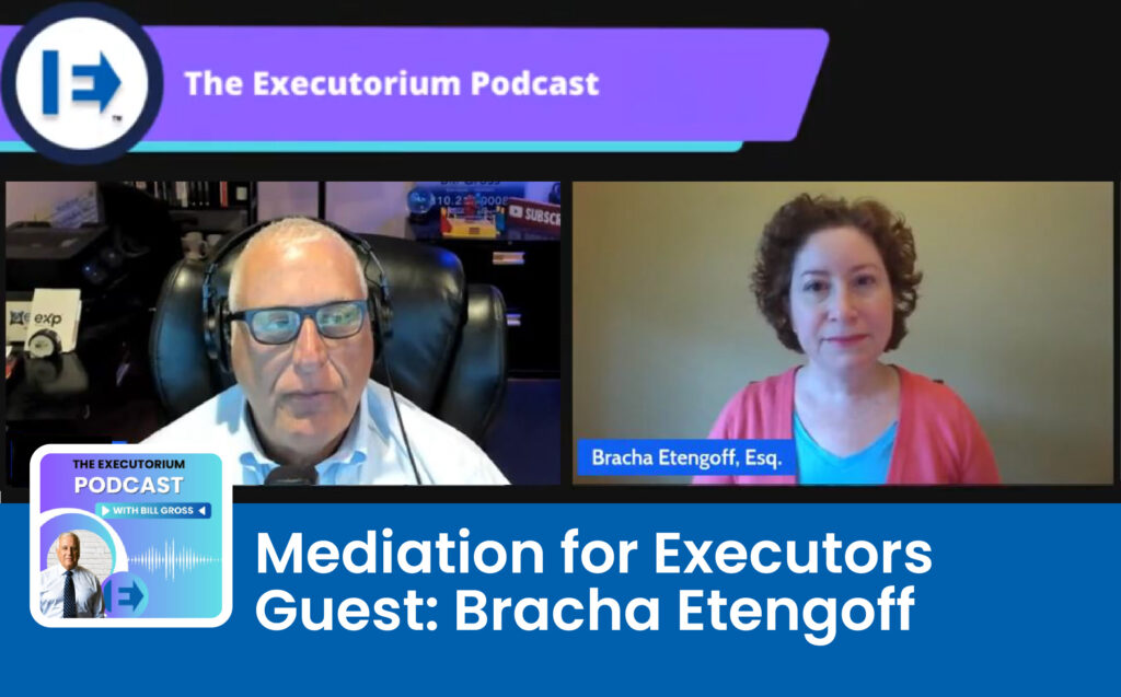 Skip navigation Search Create Avatar image Mediation for Executors | with Bracha Etengoff